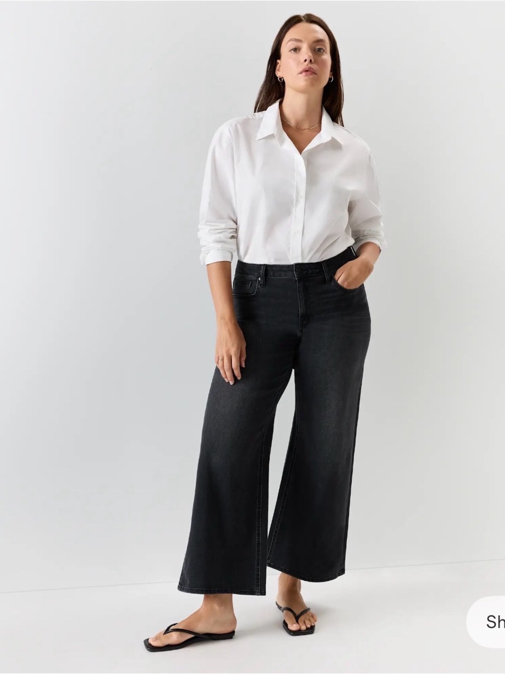 Quince Bella Stretch Wide Leg Women's Jeans